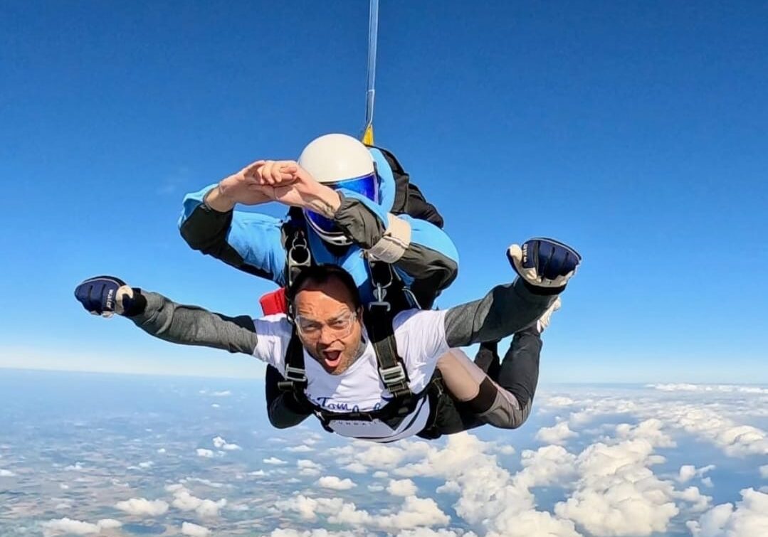 Bert Parachute Jump Sept 2025